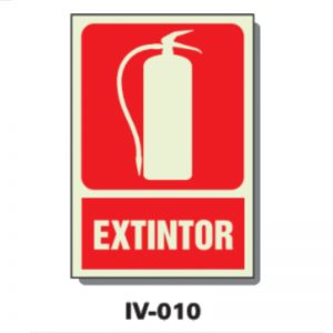 SEÑAL IV-010 EXTINTOR - Imagen 1